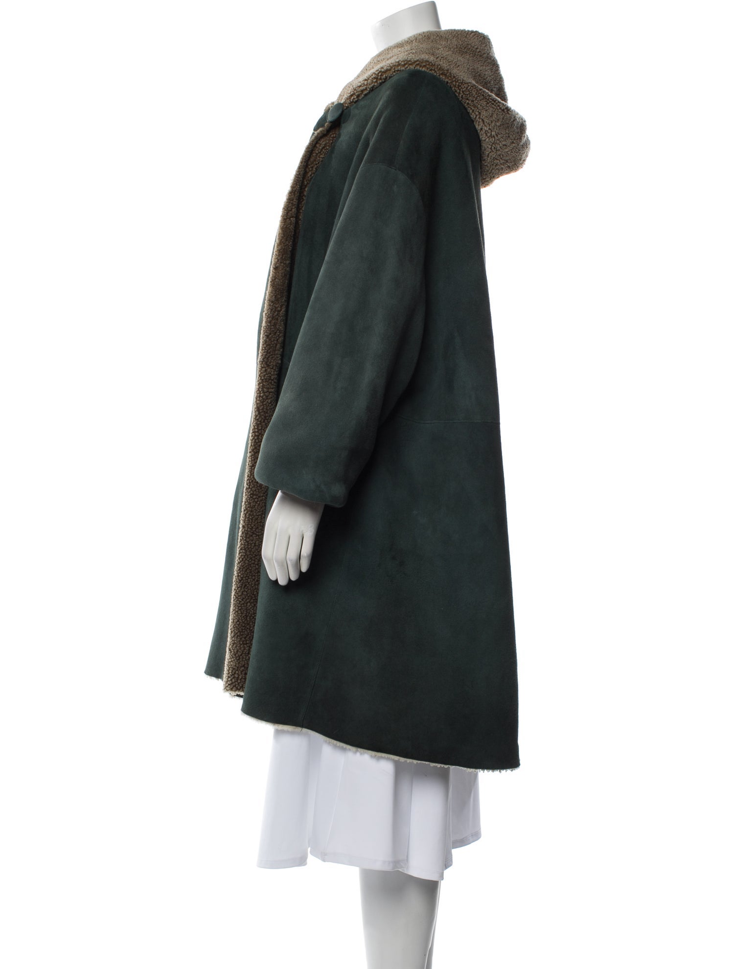 Birger Christensen Shearling Coat