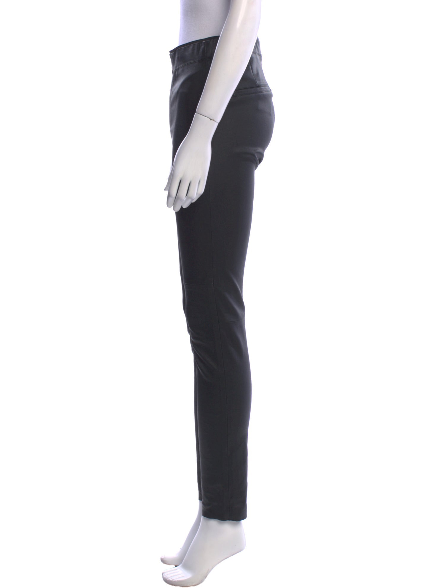 Birger Christensen Leather Straight Leg Pants