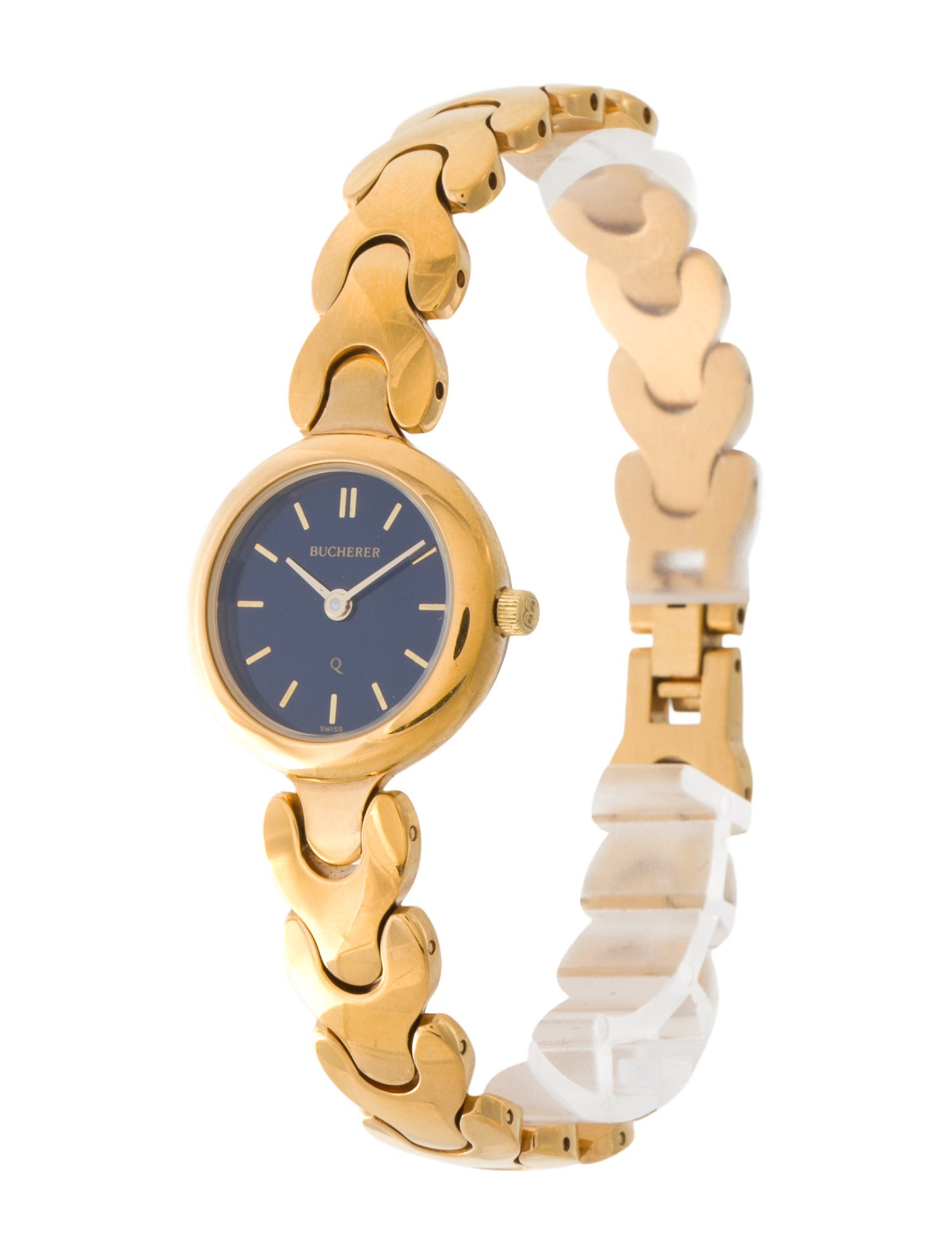 Bucherer Vintage Gold Plated Ladies Dress Watch