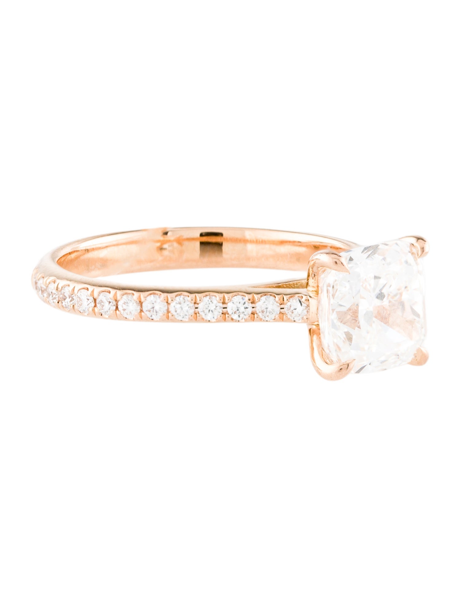 Bucherer 18K 2.01ct Diamond Engagement Ring