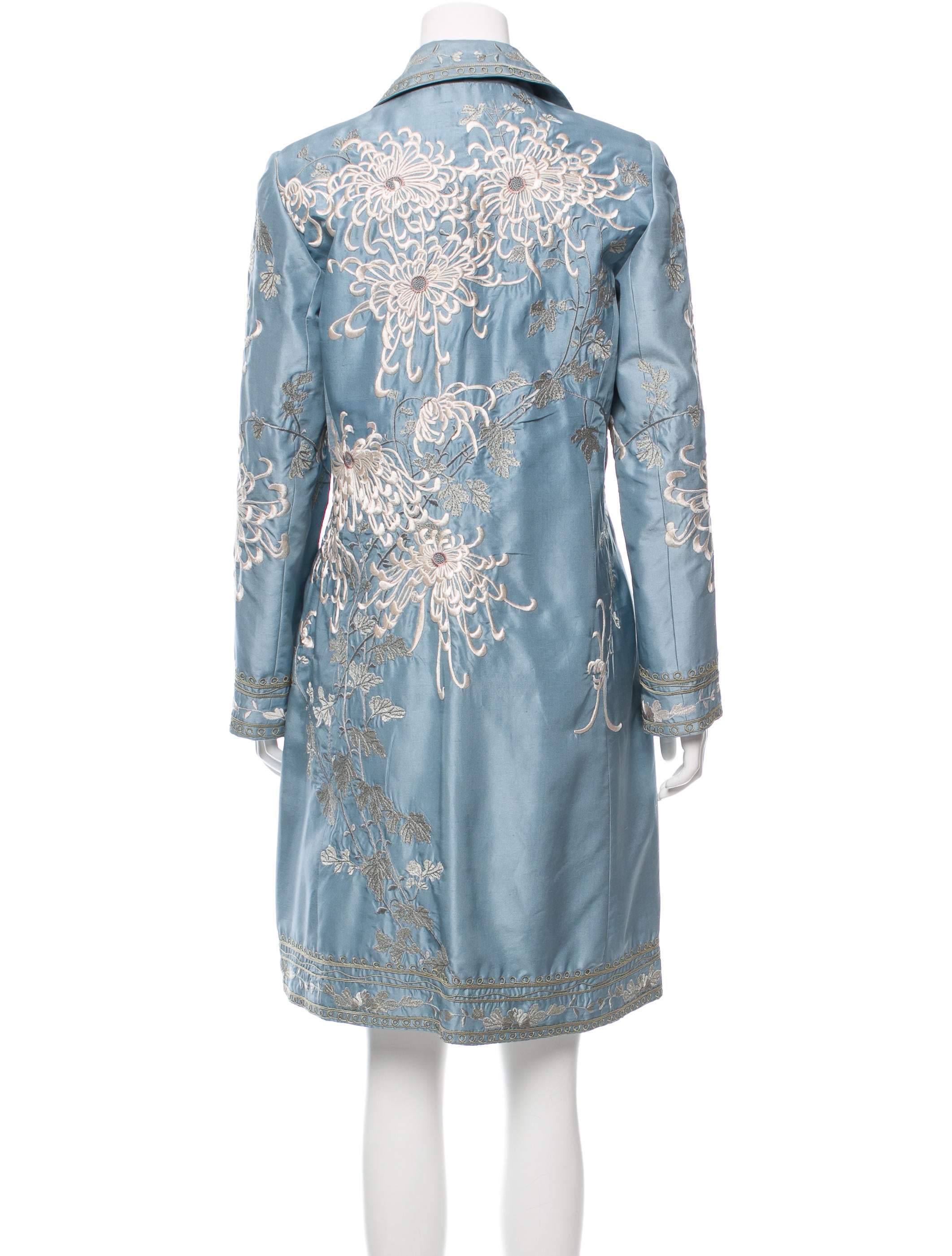 Biyan Embroidered Silk Jacket Clothing BIY20011 The RealReal