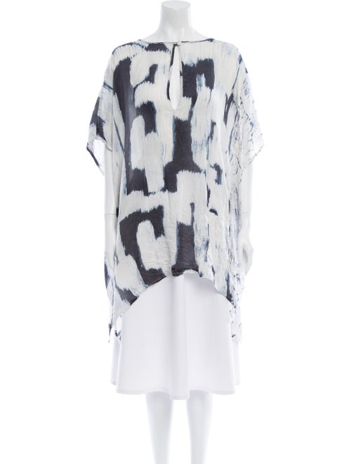 Biyan Printed Cover-Up Grey