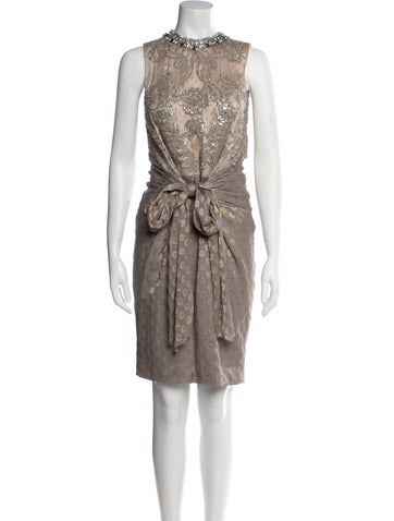 Biyan Dresses Printed Knee-Length Dress M