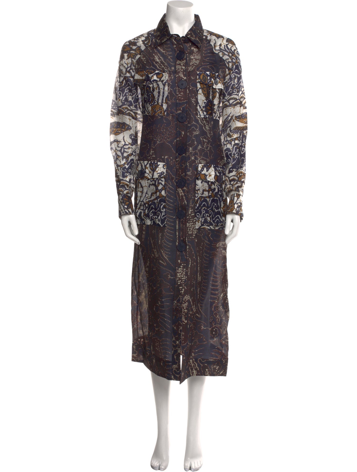 Biyan Silk Long Dress w/ Tags