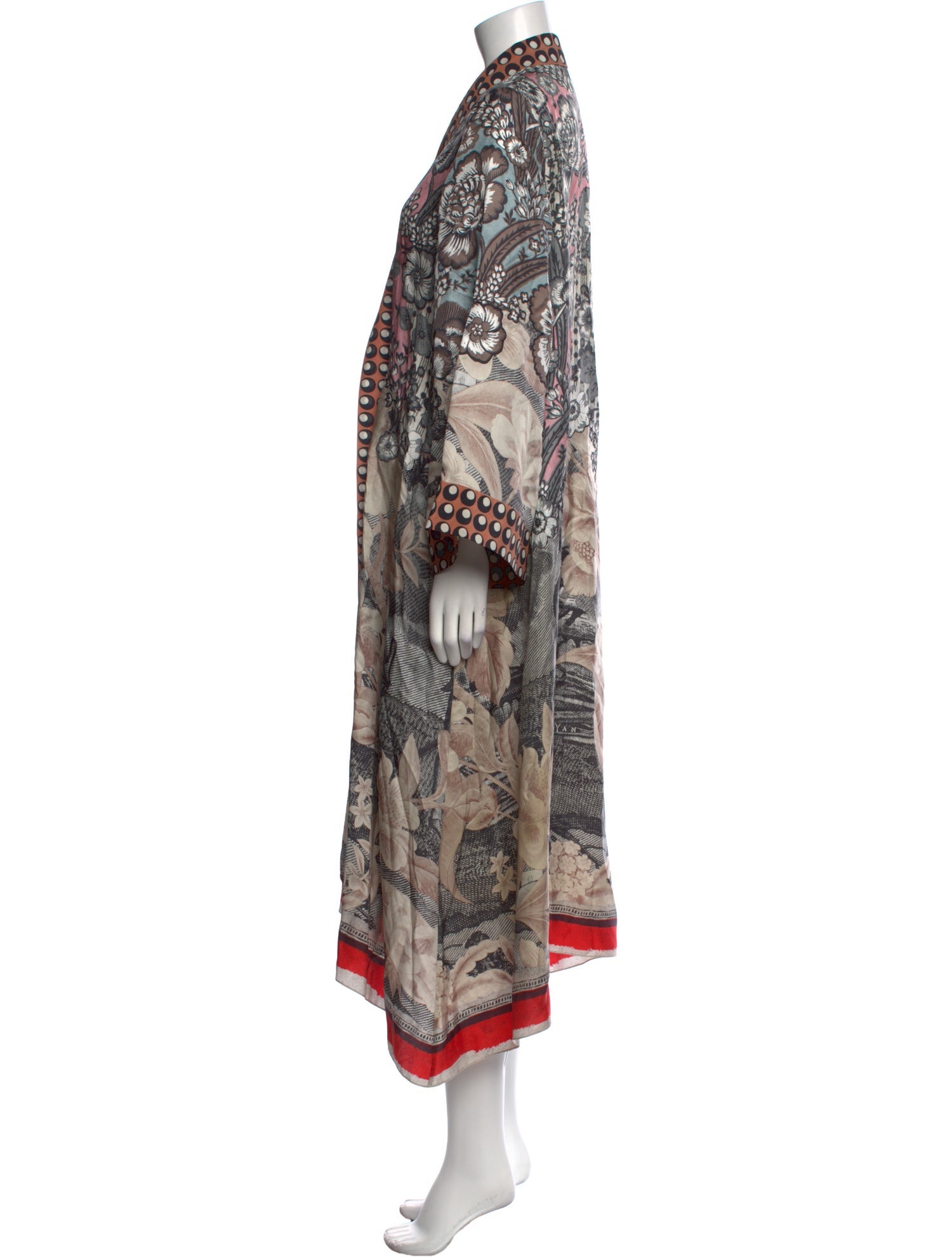 Biyan Silk Long Dress