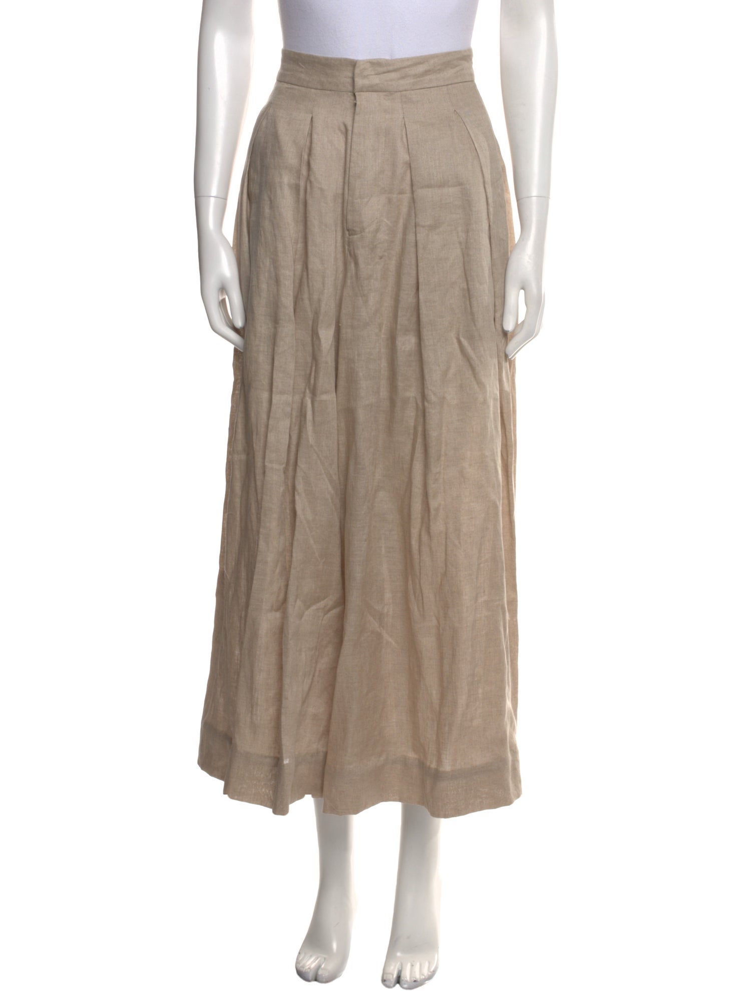 Biyan Linen Wide Leg Pants