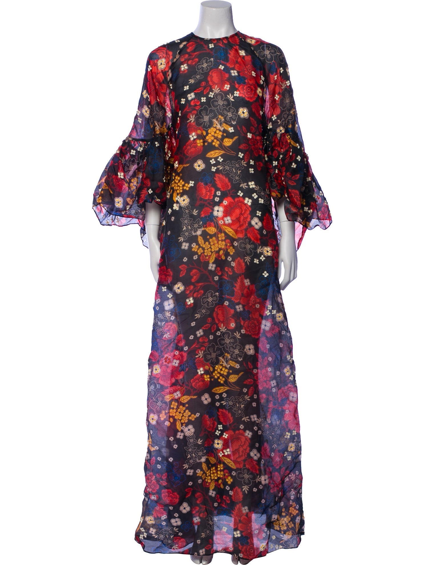 Biyan Silk Long Dress w/ Tags