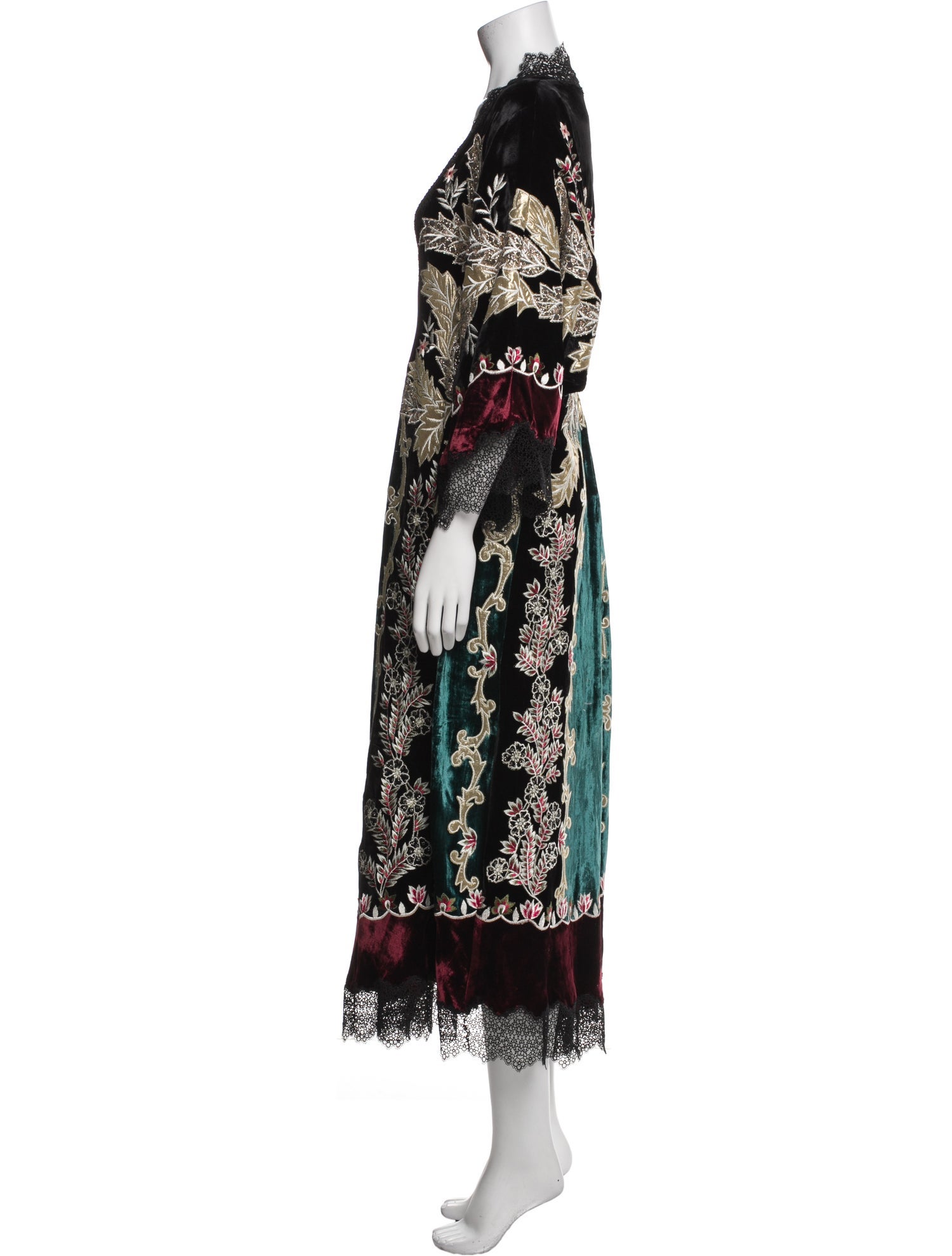 Biyan Printed Long Dress