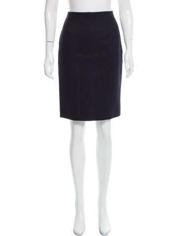 Bouchra Jarrar Skirts Wool Knee-Length Skirt Us8, Fr40 | M
