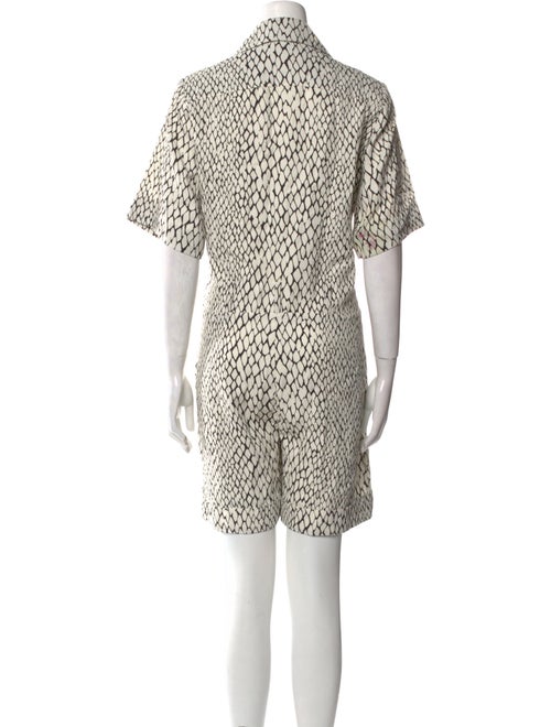 Bouchra Jarrar Printed Romper
