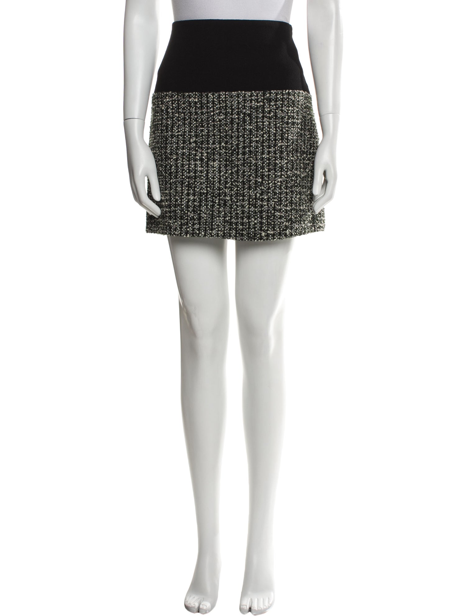 Bouchra Jarrar Wool Mini Skirt