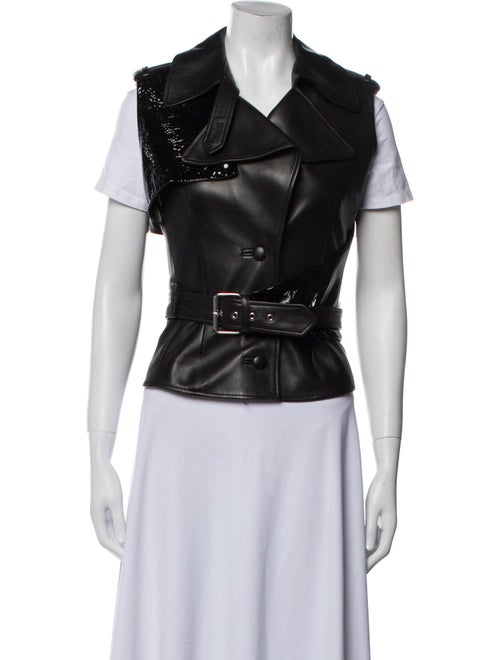 Bouchra Jarrar Lambskin Vest