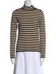 Bouchra Jarrar Wool Striped Sweater