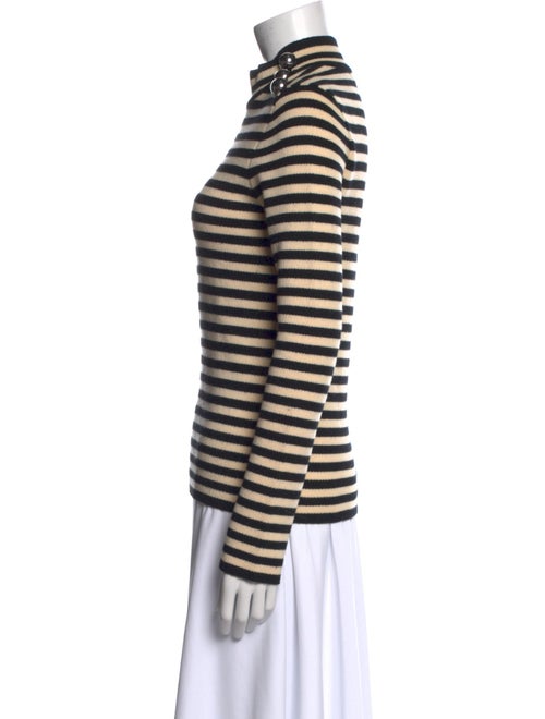 Bouchra Jarrar Wool Striped Sweater