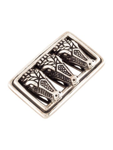 Barry Kieselstein-Cord Triple Alligator Brooch