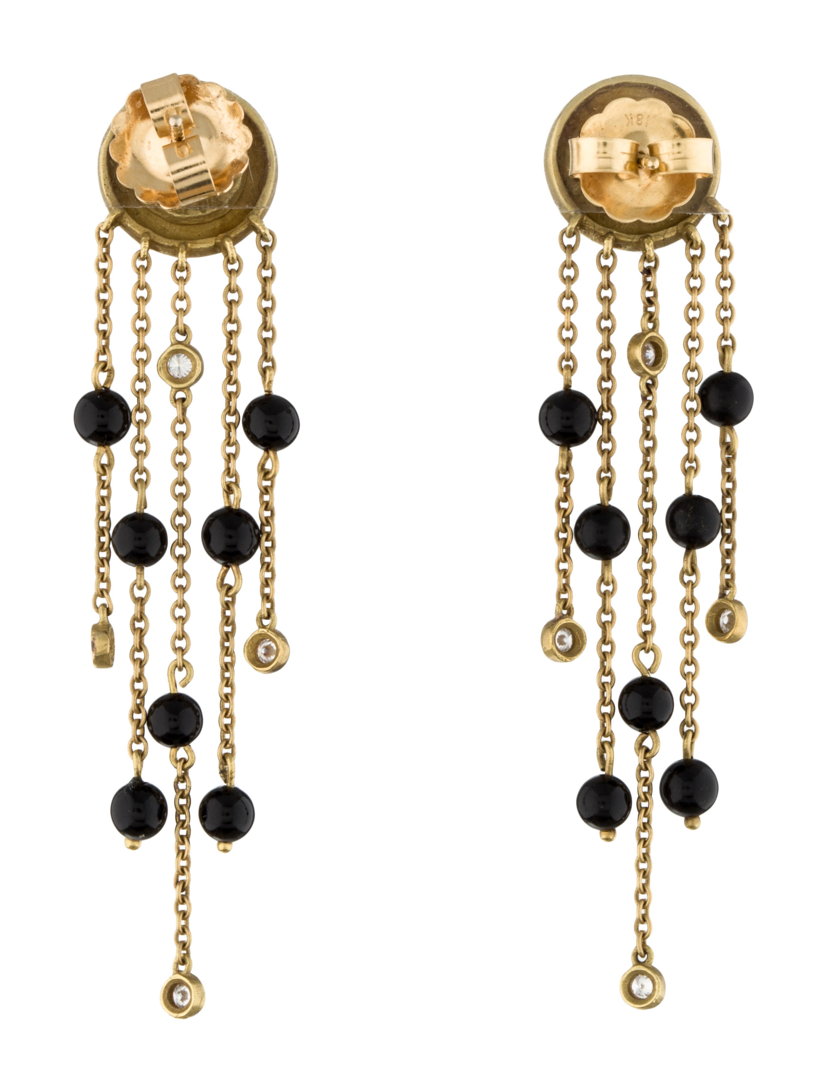 Barry KieselsteinCord Diamond & Onyx Tassel Earrings Earrings BKC20835 The RealReal