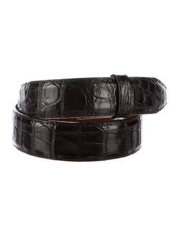 Barry Kieselstein-Cord Alligator Belt Strap