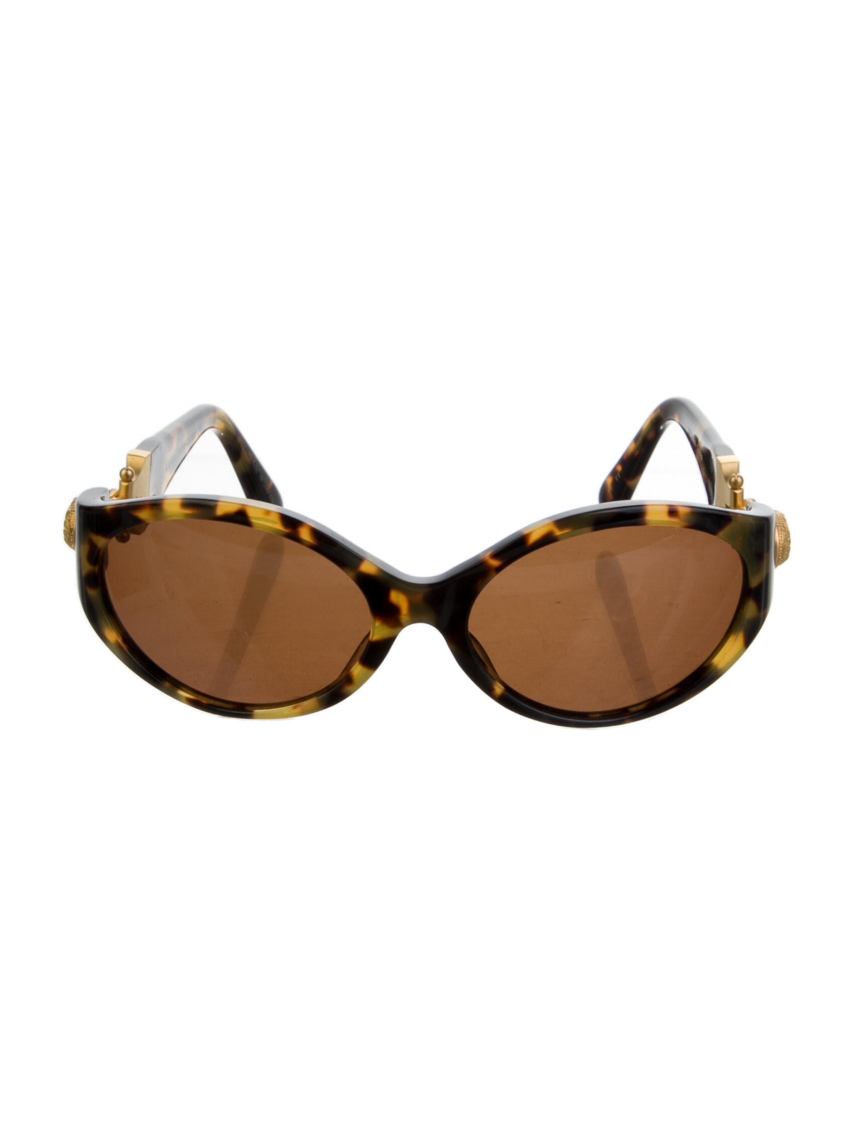 KieselsteinCord CatEye Tinted Sunglasses Brown Sunglasses