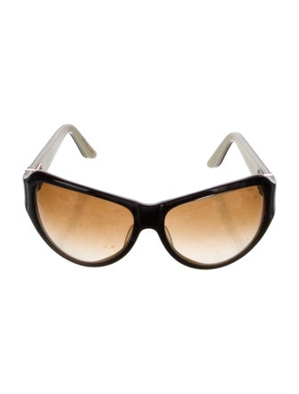 Kieselstein-Cord Shield Gradient Sunglasses