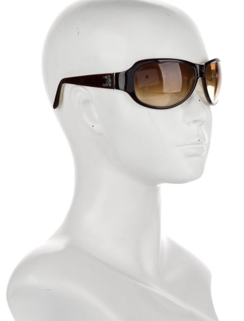 Kieselstein-Cord Shield Gradient Sunglasses