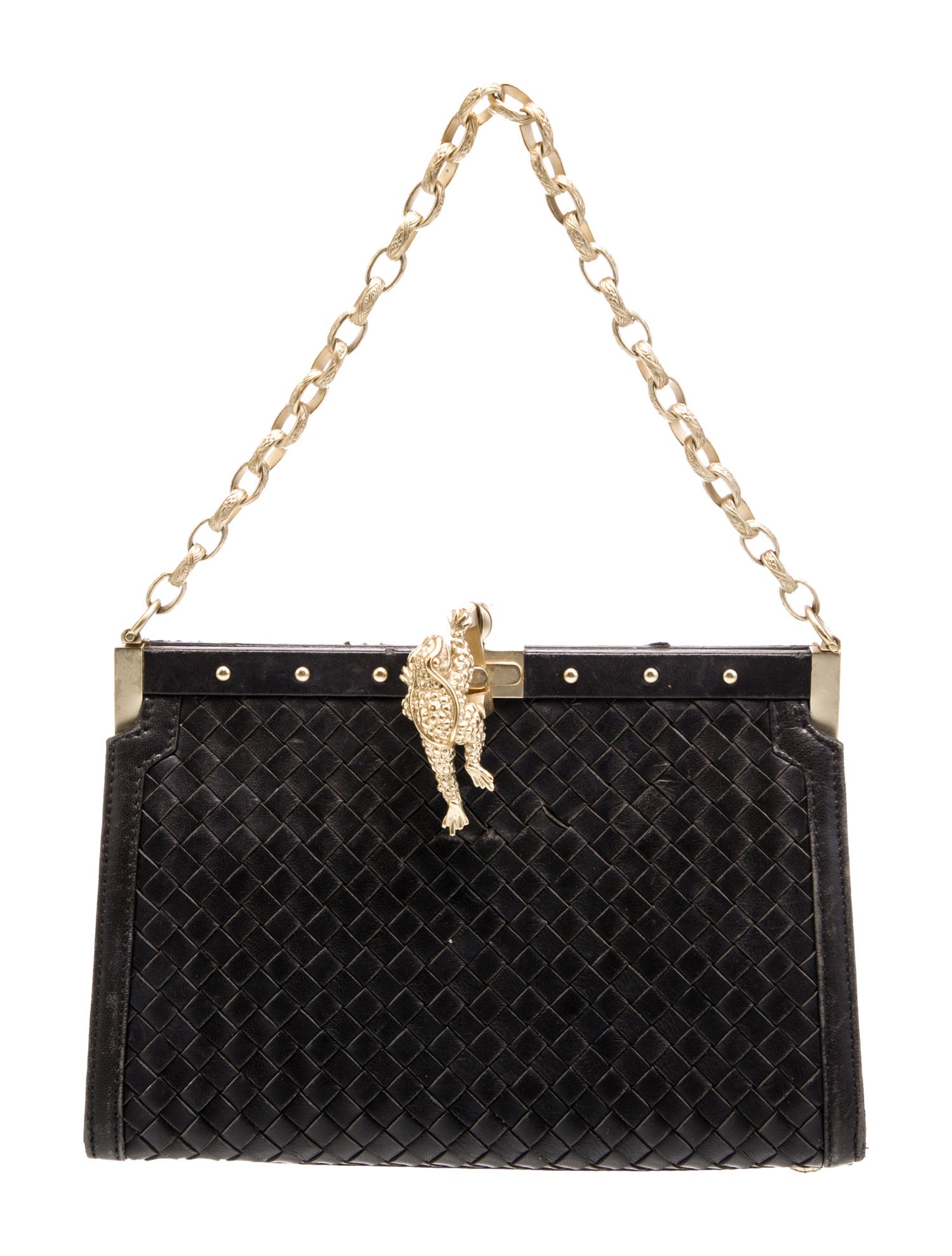 Kieselstein-Cord Leather Top Handle Bag