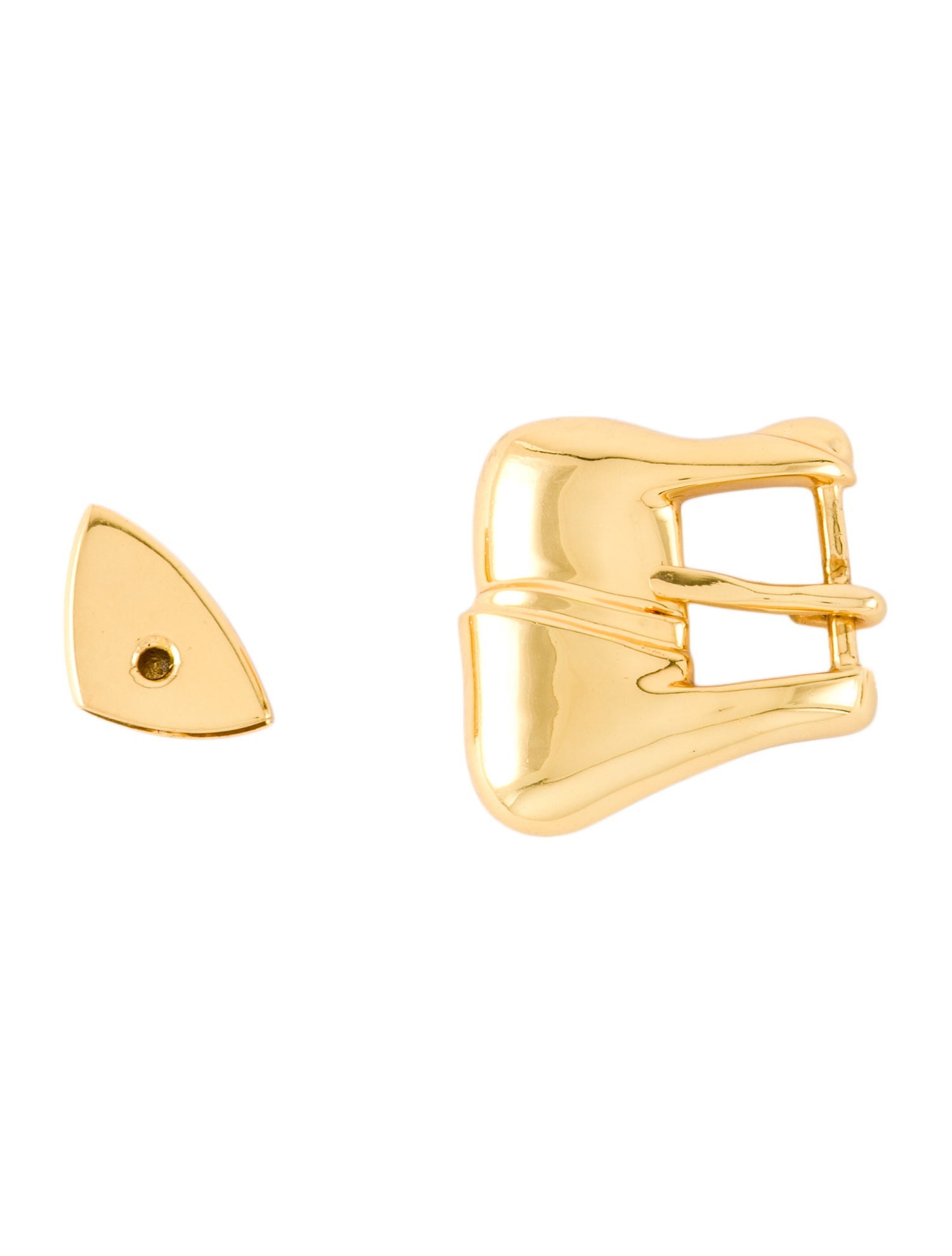 Kieselstein-Cord Golden-Tone Belt Buckle