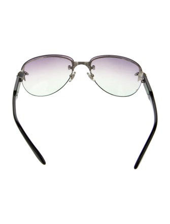 Kieselstein-Cord Shield Gradient Sunglasses