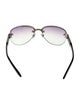 Kieselstein-Cord Shield Gradient Sunglasses
