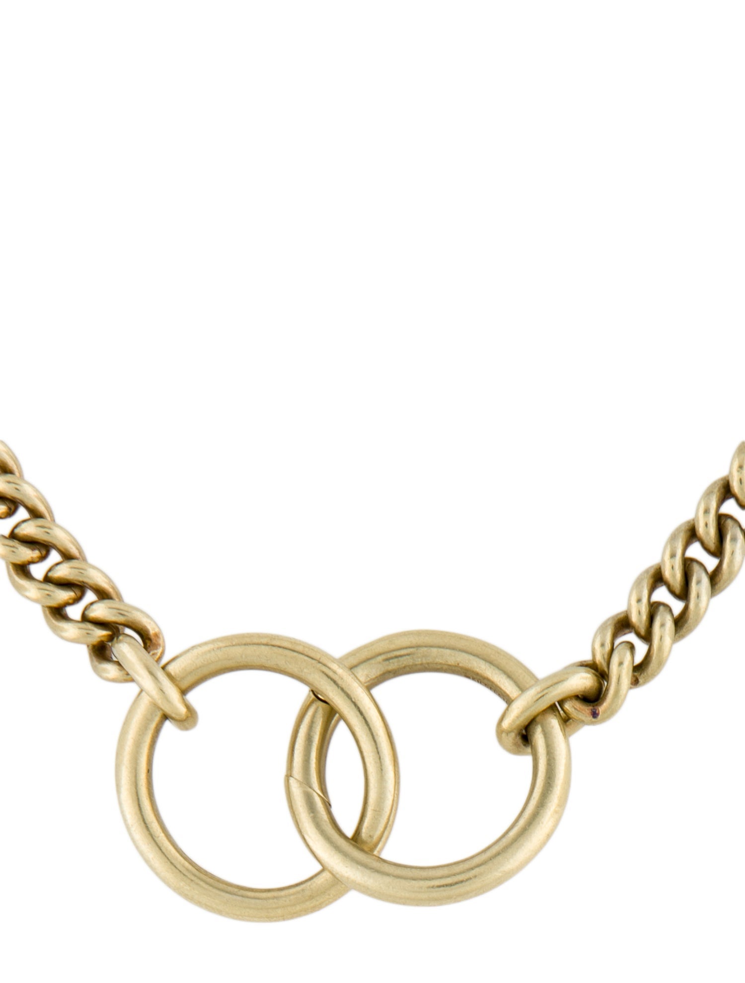 Kieselstein-Cord 18K Vintage Curb Chain Necklace