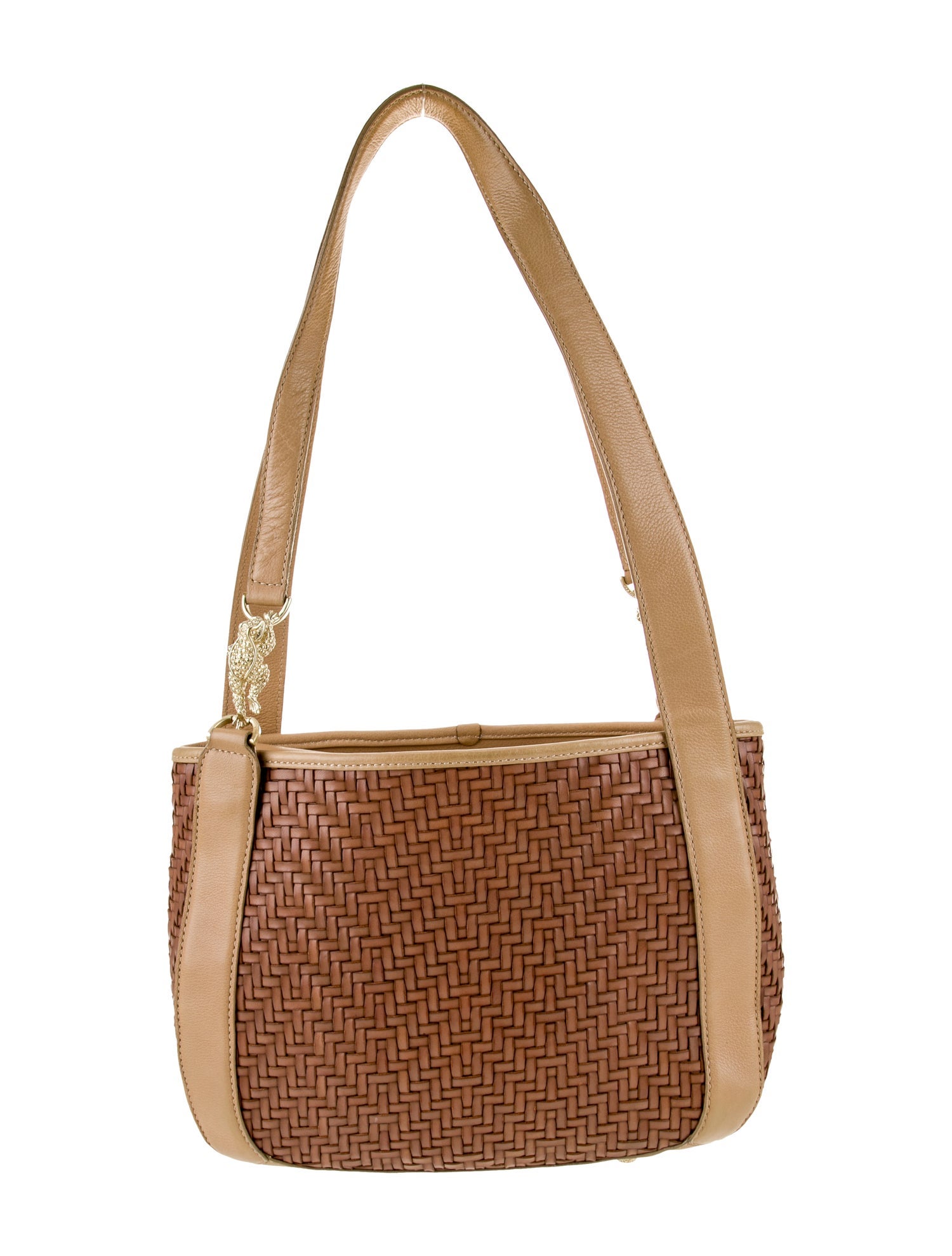 Kieselstein-Cord Leather Shoulder Bag