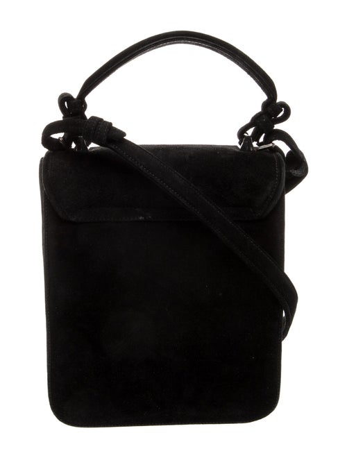 Kieselstein-Cord Suede Top Handle Bag