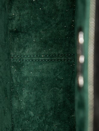 Kieselstein-Cord Suede Top Handle Bag