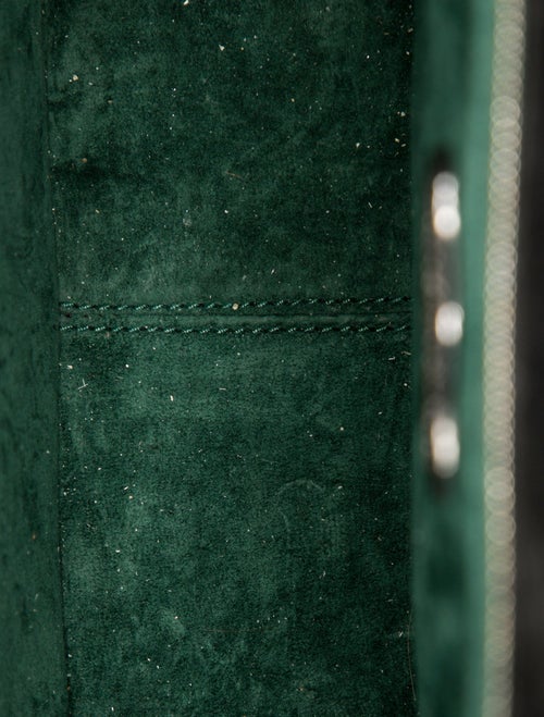 Kieselstein-Cord Suede Top Handle Bag