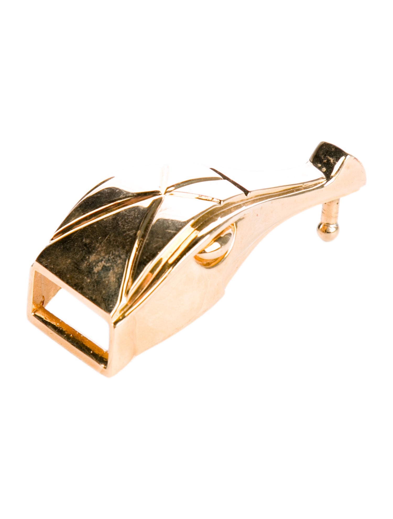 Kieselstein-Cord Gold Python Head Belt Buckle