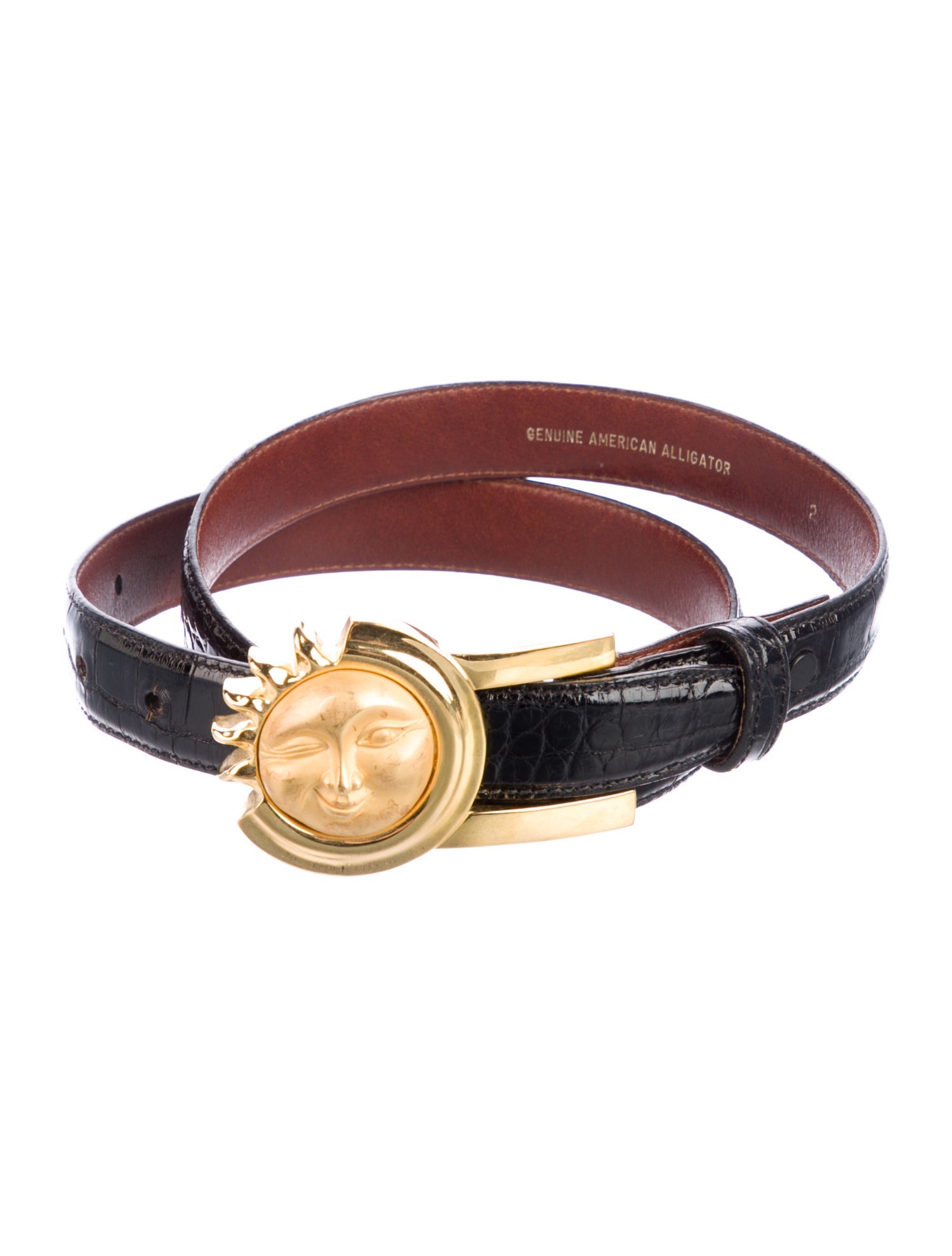 Kieselstein-Cord Skinny Leather Belt