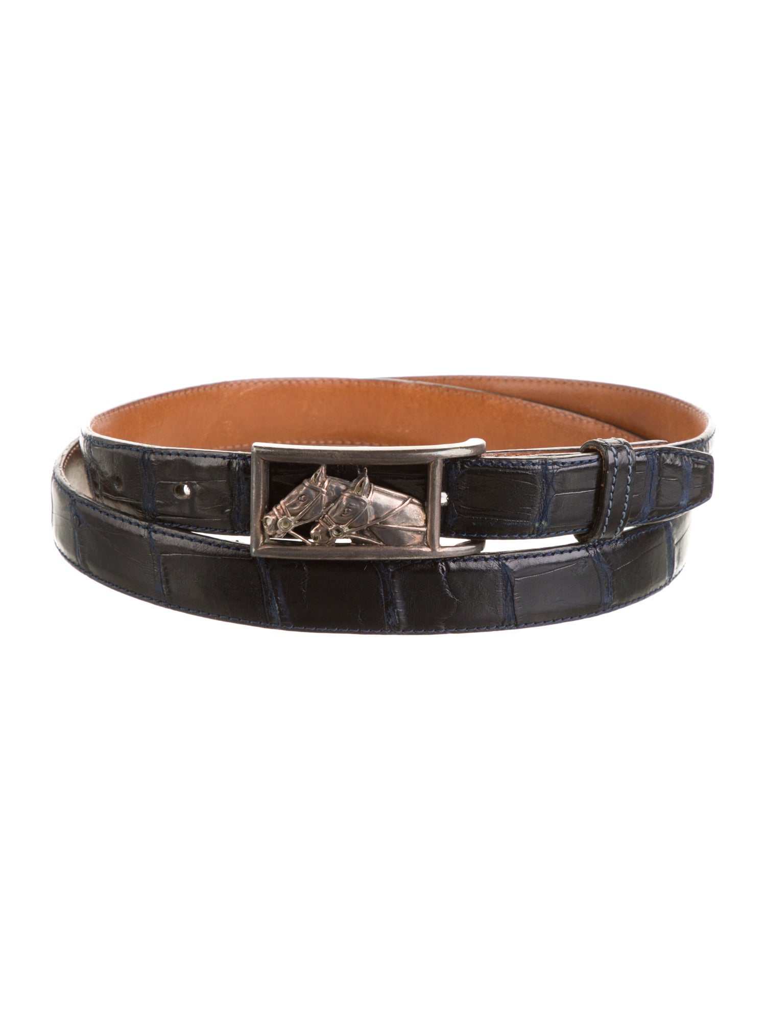 Kieselstein-Cord Skinny Crocodile Belt Kit