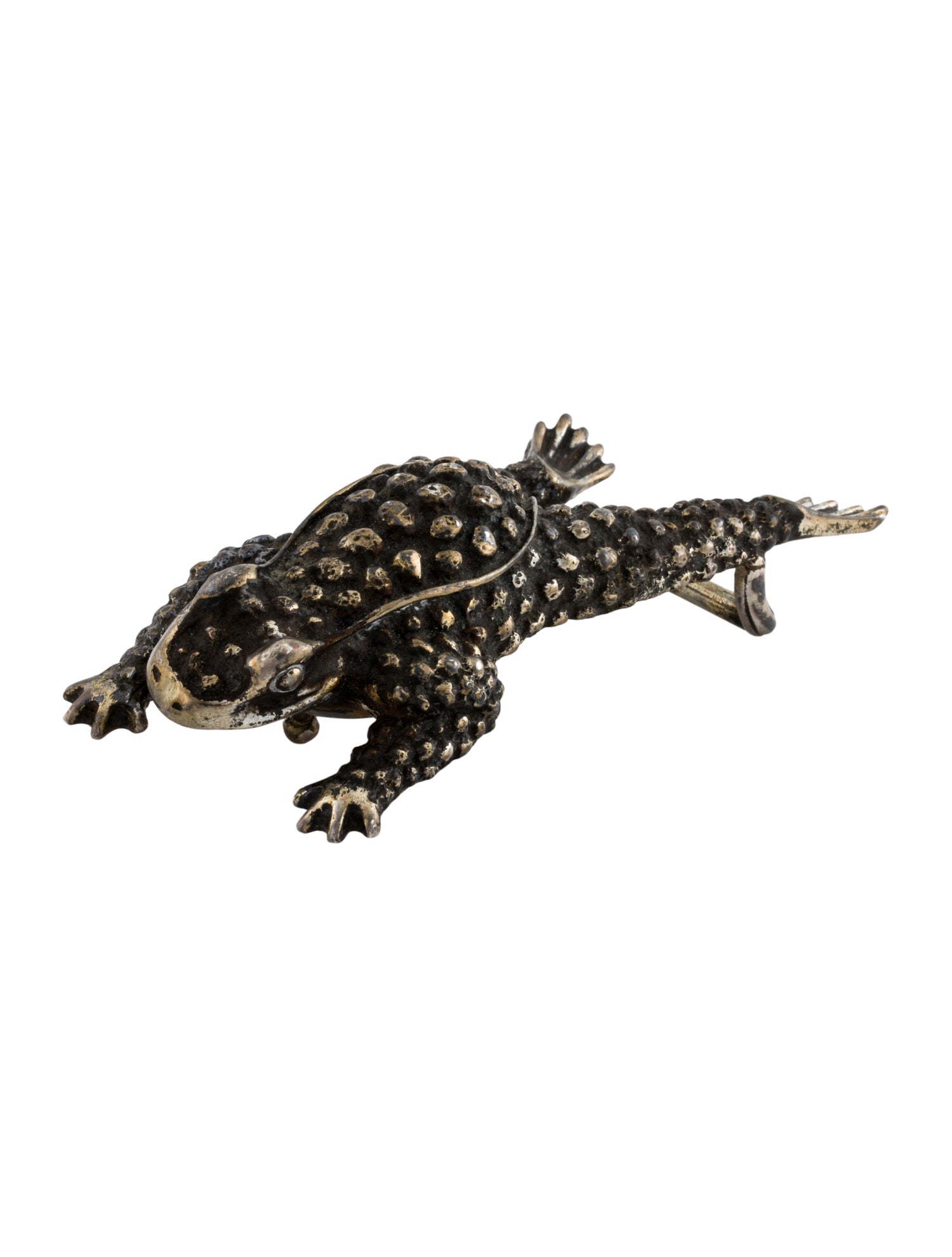 Kieselstein-Cord Alligator Belt Buckle