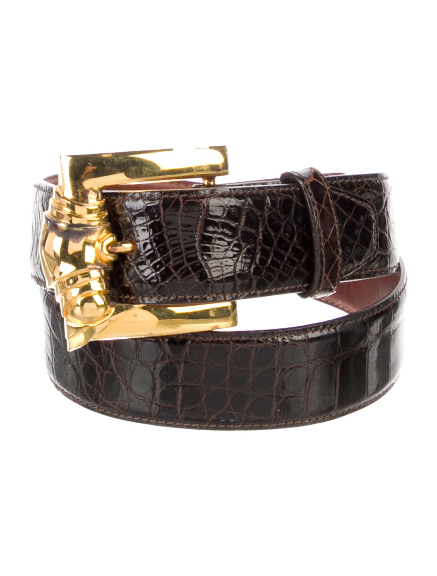 Kieselstein-Cord Alligator Belt
