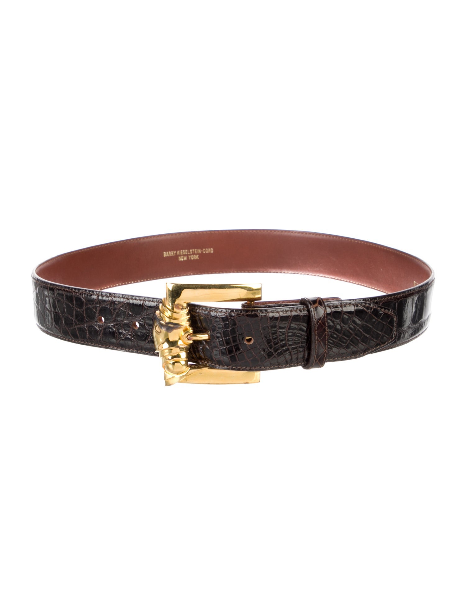 Kieselstein-Cord Alligator Belt