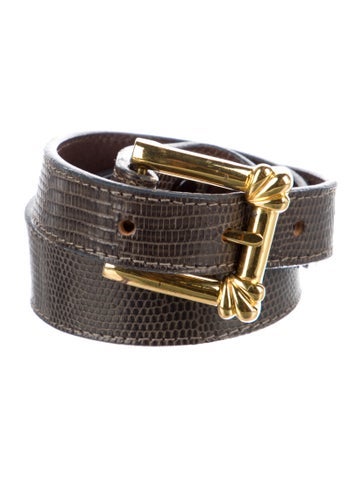 Kieselstein-Cord Belts Lizard Belt S