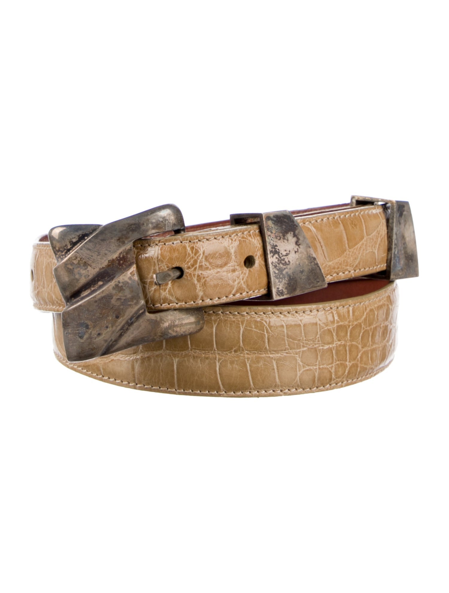 Kieselstein-Cord Alligator Belt