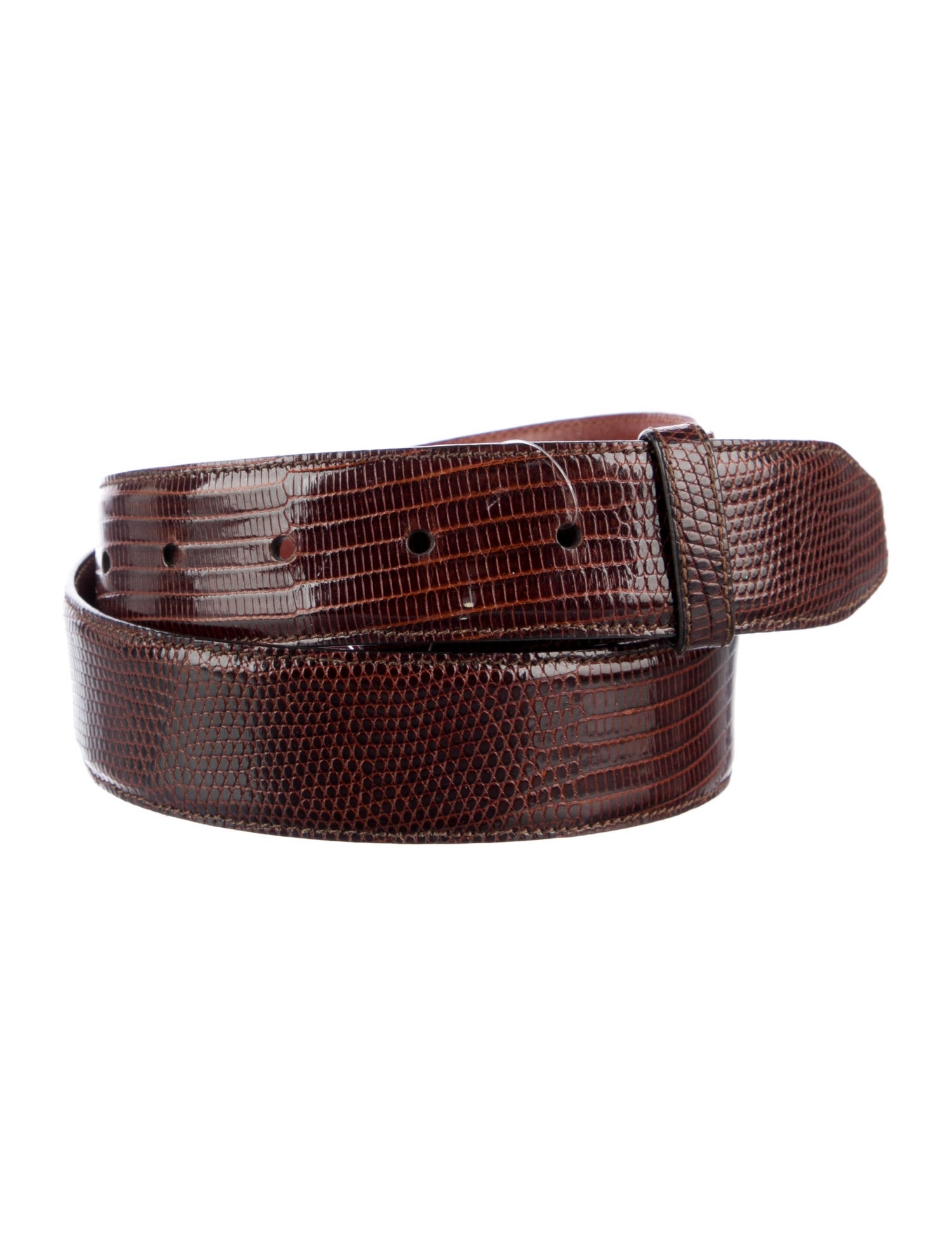 Kieselstein-Cord Lizard Belt