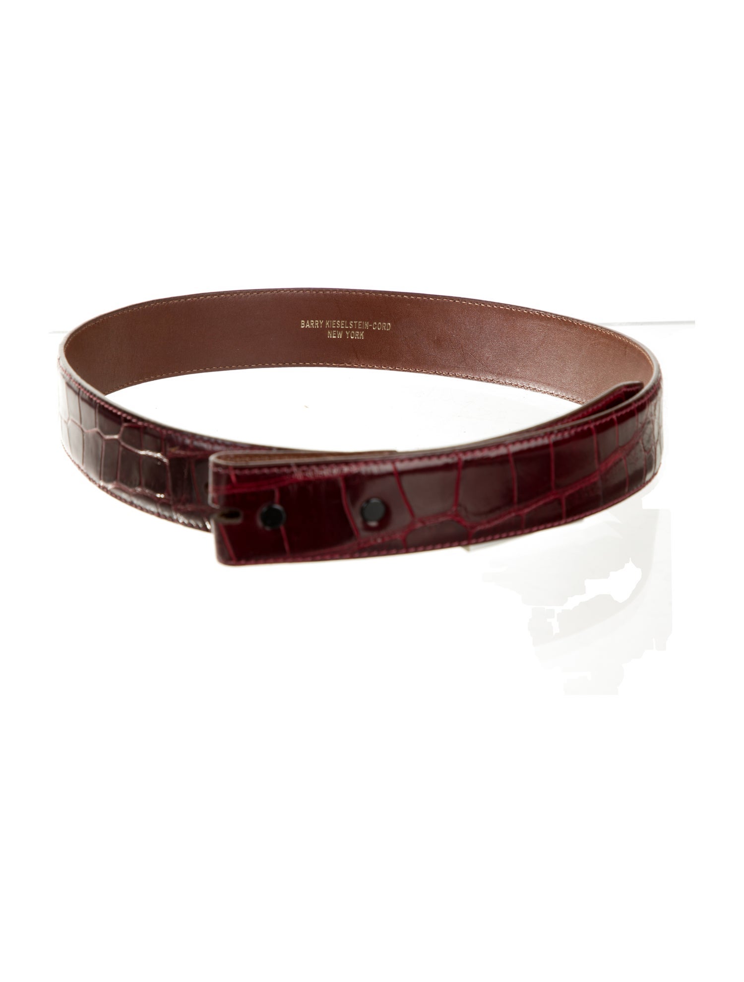 Kieselstein-Cord Alligator Waist Belt
