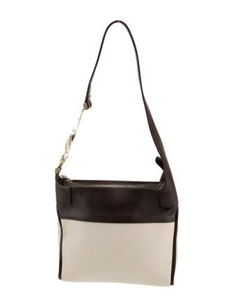 Kieselstein-Cord Canvas Shoulder Bag