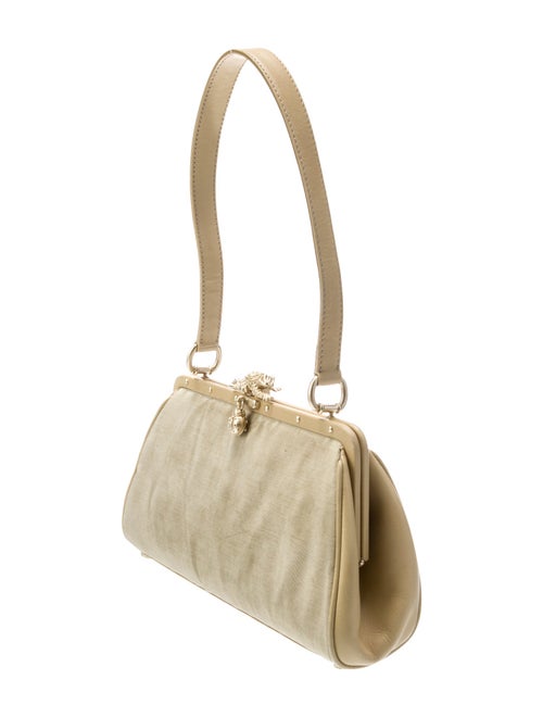 Kieselstein-Cord Leather Top Handle Bag