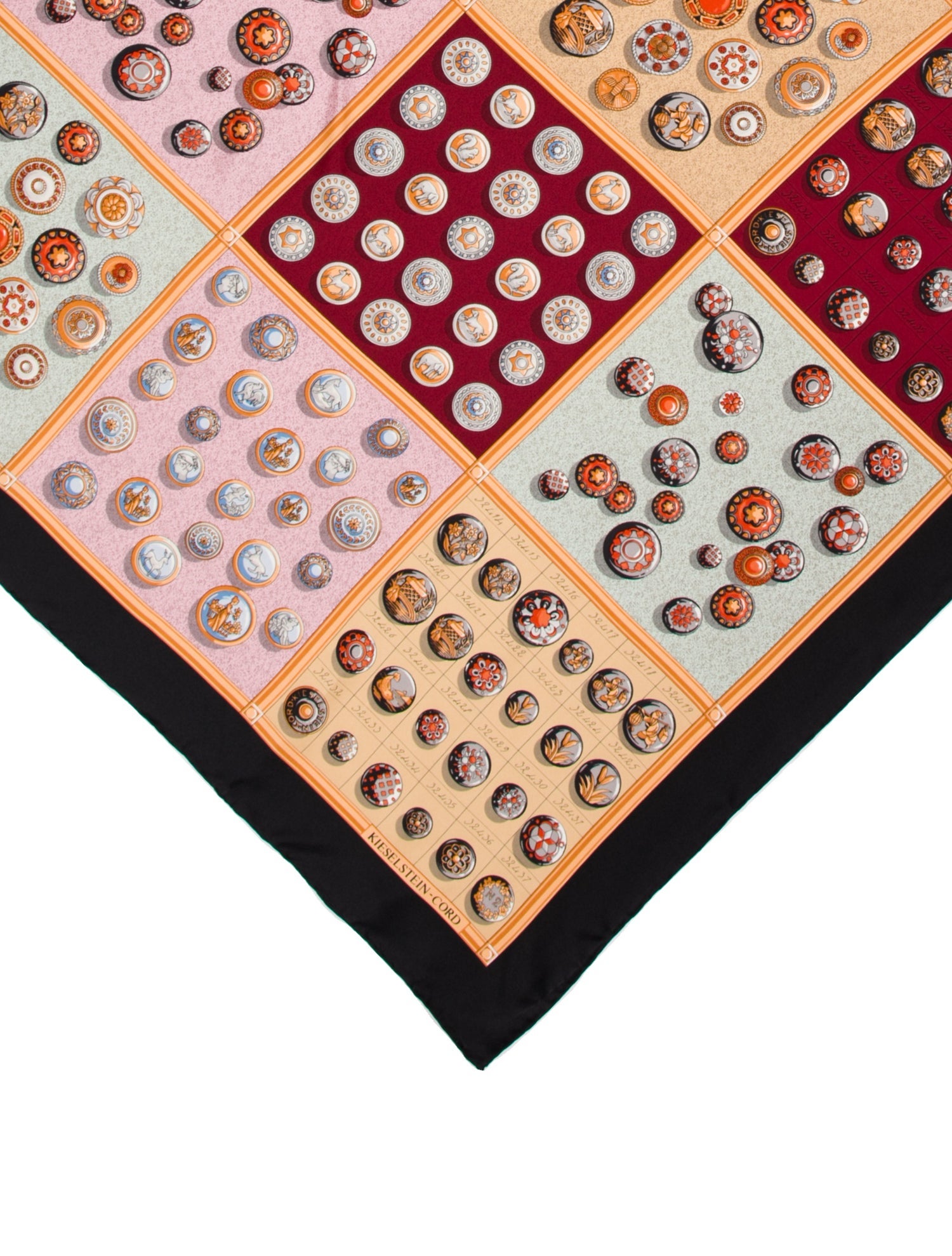 Kieselstein-Cord Silk Printed Scarf w/ Tags