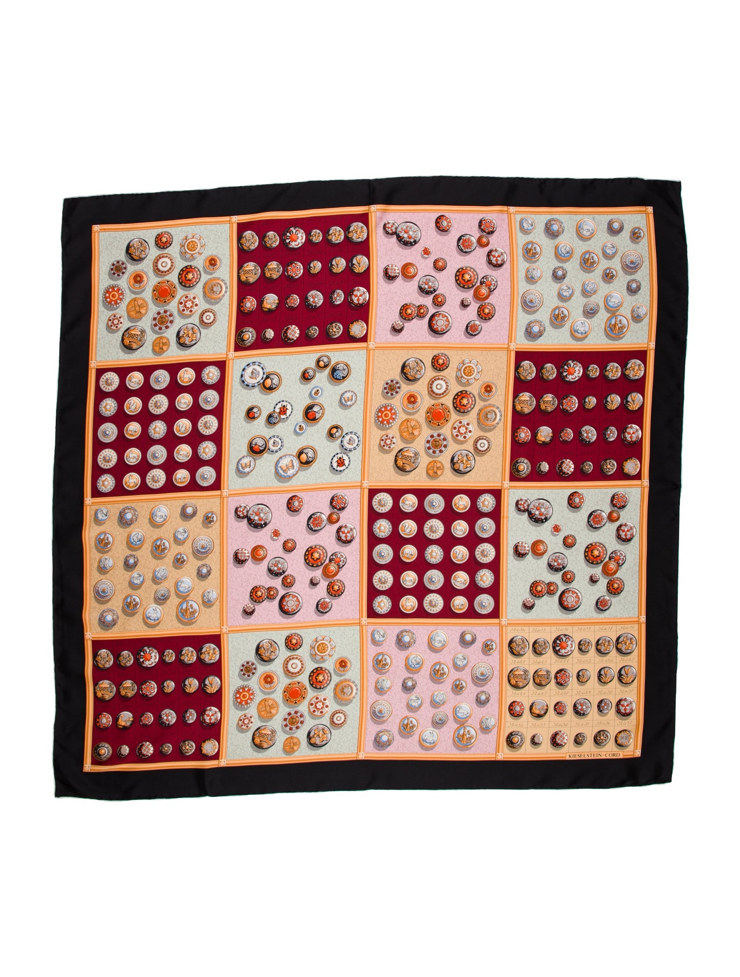 Kieselstein-Cord Silk Printed Scarf