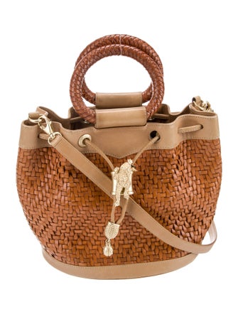 Kieselstein-Cord Leather Top Handle Bag