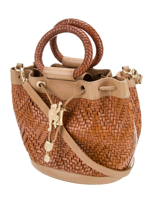 Kieselstein-Cord Leather Top Handle Bag