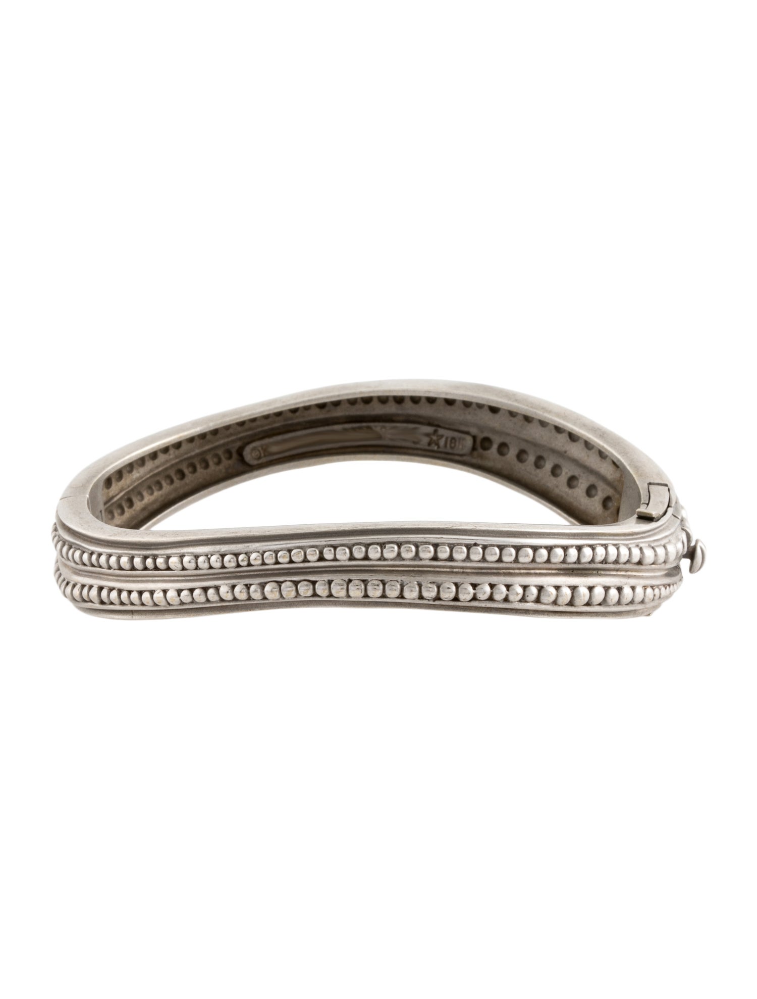 Kieselstein-Cord 18K Caviar Bangle Bracelet